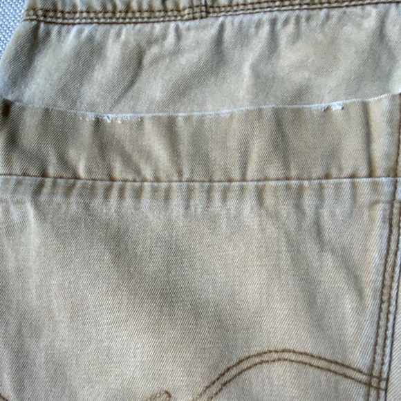 Jack & Jones Mens Osaka Long Brown Denim Durable Core-Workwear Shorts- Sz- 36 - Picture 15 of 16